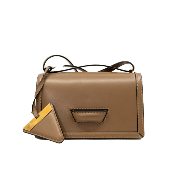 Barcelona medium in calfskin brown ghw - L'UXE LINK