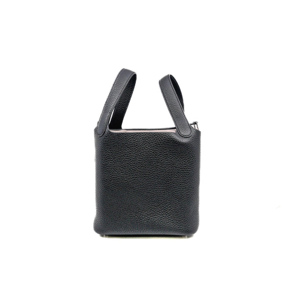 picotin 18 in tc black phw W stamp