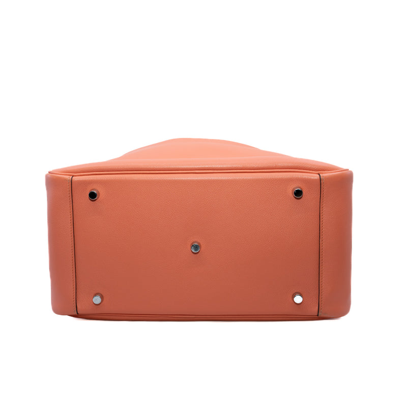 Lindy 34 Evercolor Leather Crevette PHW T Stamp - L'UXE LINK