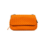 thumbnail orange small flap chain bag