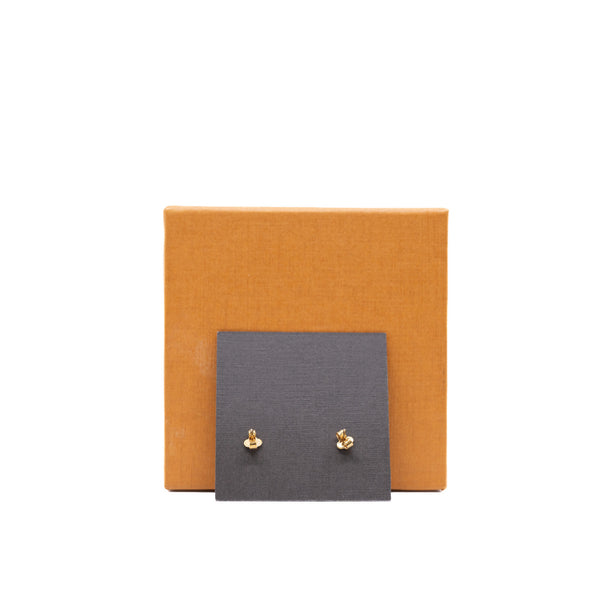 Brass earring In ghw - L'UXE LINK
