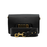 thumbnail crossbody bag black in leather