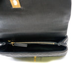 thumbnail medium coco handle with pink lizard handle in cavair black ghw seri 26
