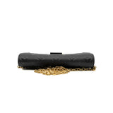 thumbnail Vavin chain Wallet in black leather ghw