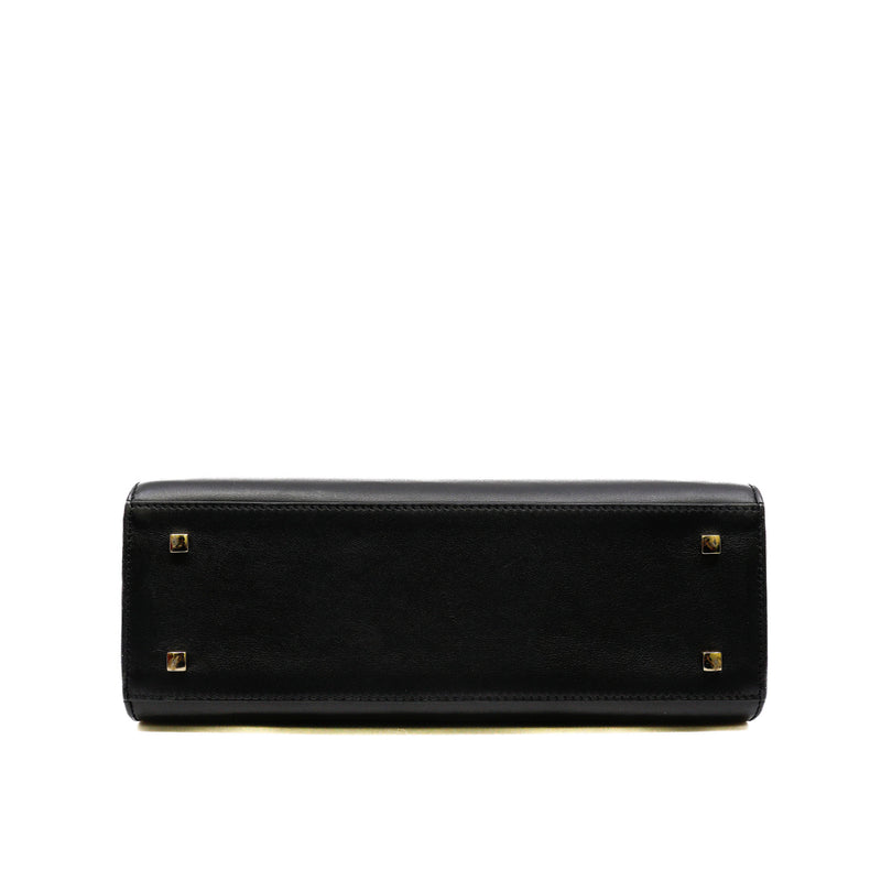 Tempete MM In Leather Black PHW - L'UXE LINK