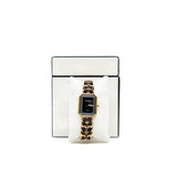 thumbnail Première Édition Originale Watch Steel coated with yg and black leather