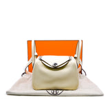 thumbnail Mini lindy in nata/ yellow swift U stamp phw