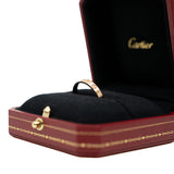 thumbnail small model love ring in 18k rg size 64