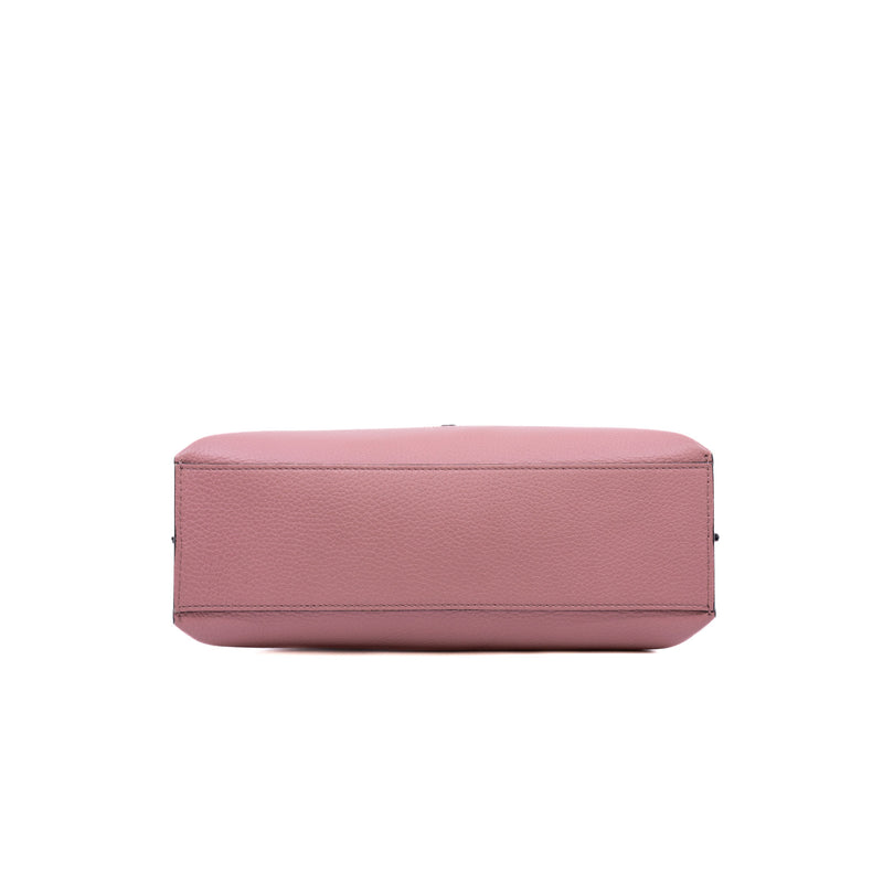 pink tote with handle bag - L'UXE LINK