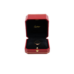 C de cartier one diamond wedding ring in 18k rg #50  seriGJZ199 rrp 2540 - L'UXE LINK