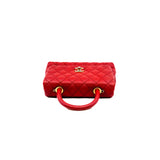 thumbnail Small Coco Handle Caviar red ghw seri 24
