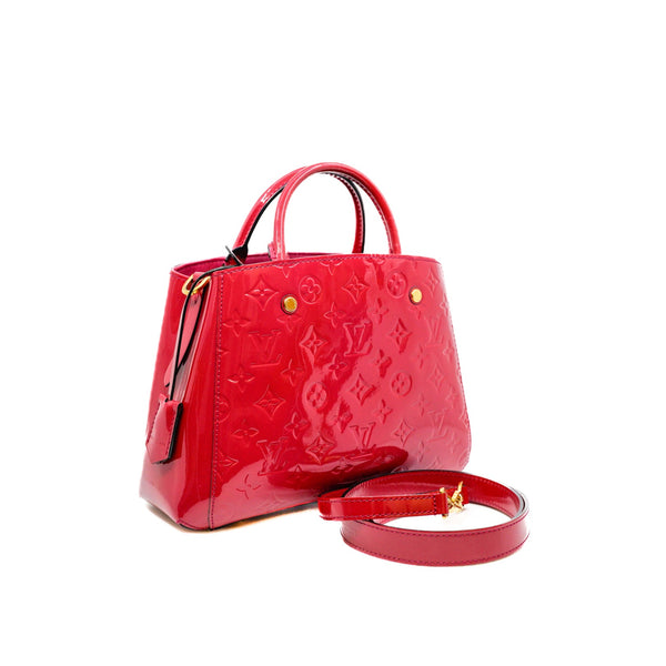 Montaigne BB in Monogram vernis red ghw 2015