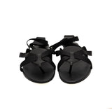 thumbnail leather sandle in black size 36