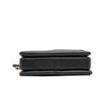 thumbnail Medium Top Handle trandy cc in dark grey lambskin rghw seri 30