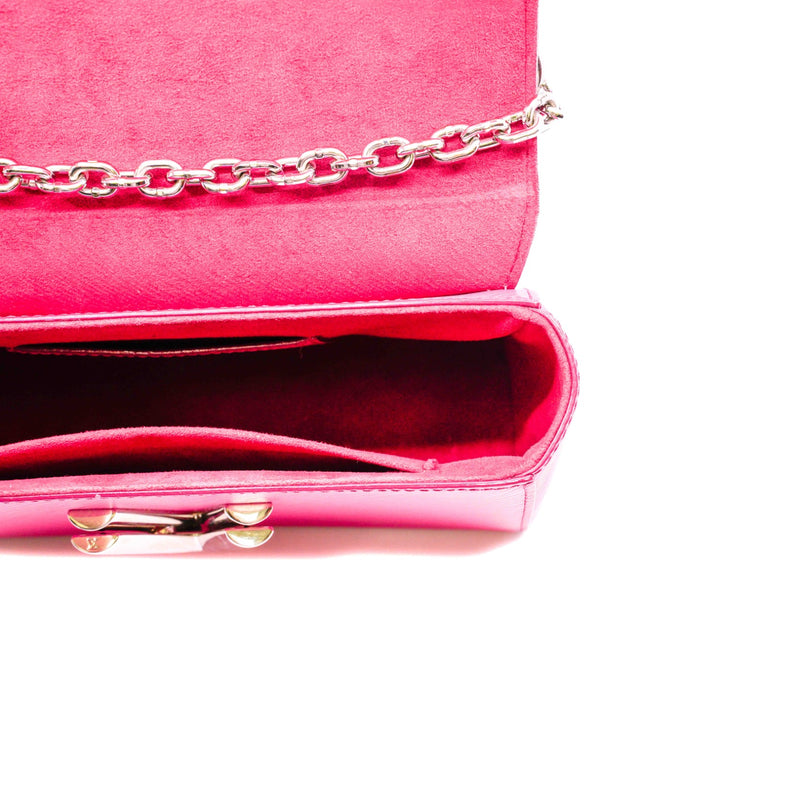 MM twist in epi grained leather rose pink phw 2016