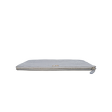 thumbnail cf clutch in calfskin silver phw seri22