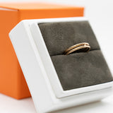 thumbnail ariane wedding band in 18k rg #62