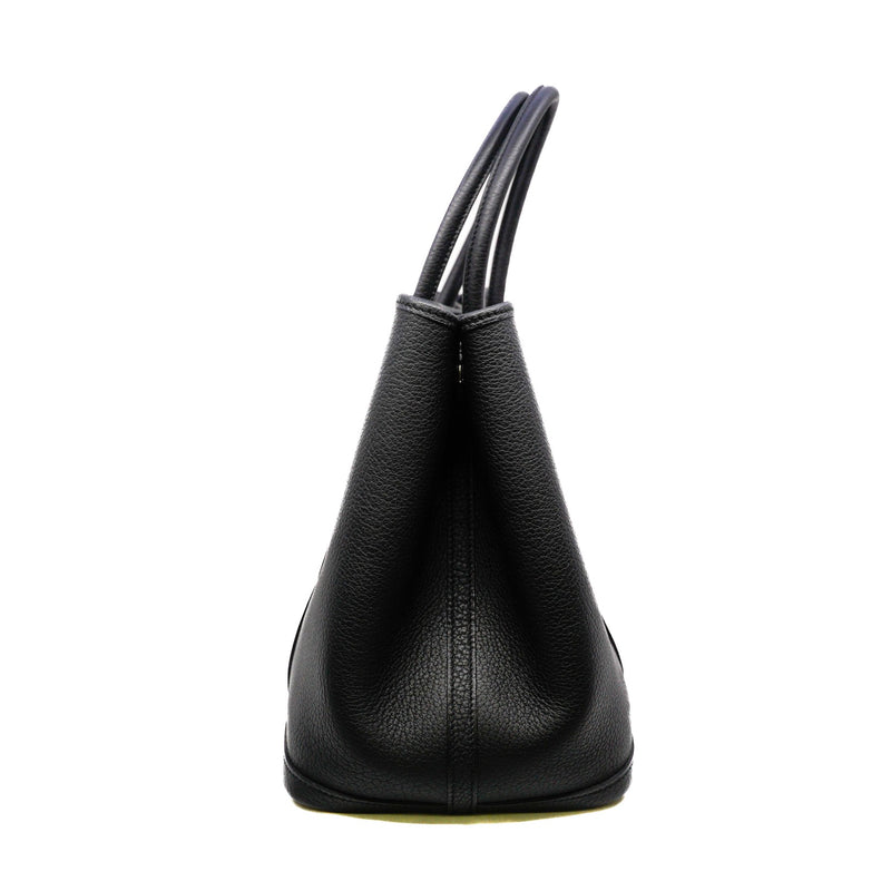 garden party 36cm in black stamp Y PHW