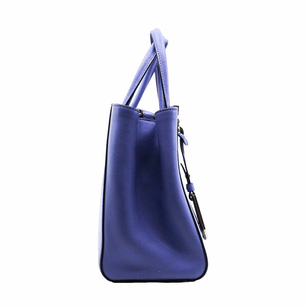 2JOURS BAG LEATHER PETITE SMALL purple GHW - L'UXE LINK