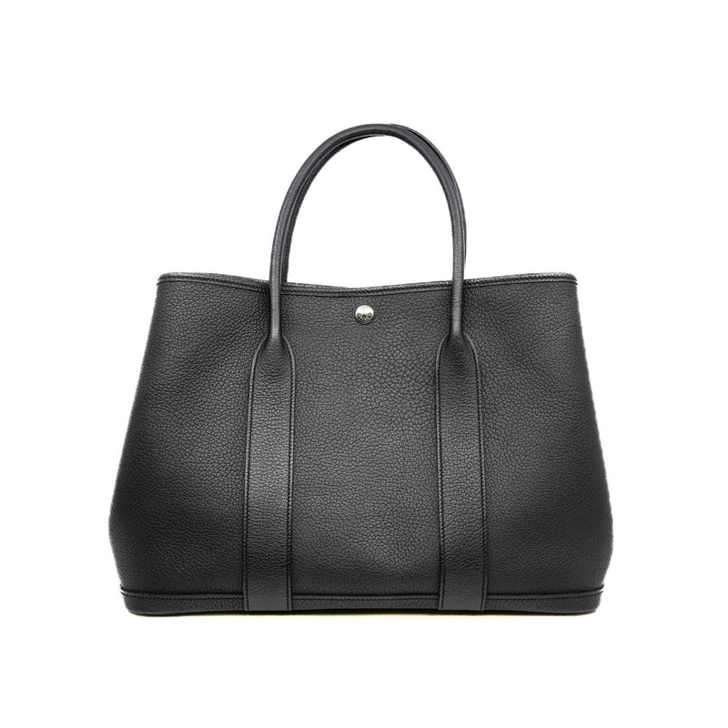 garden party 36cm in black stamp Y PHW