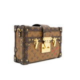 thumbnail petite malle in monogram reverse canvas ghw