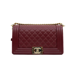 medium leboy in caviar winered ghw #K1Cx7xxx