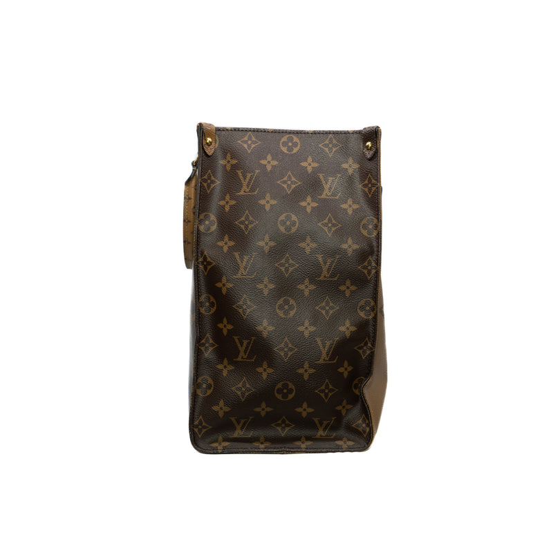 OnTheGo GM Tote Bag Monogram Reverse Monogram Canvas Brown Ghw 2019 - L'UXE LINK