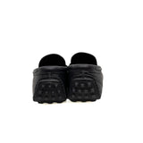 thumbnail men leather flat navy #40