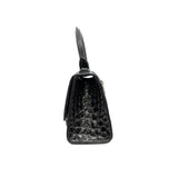 thumbnail hourglass xs in black ccd embossed black hw