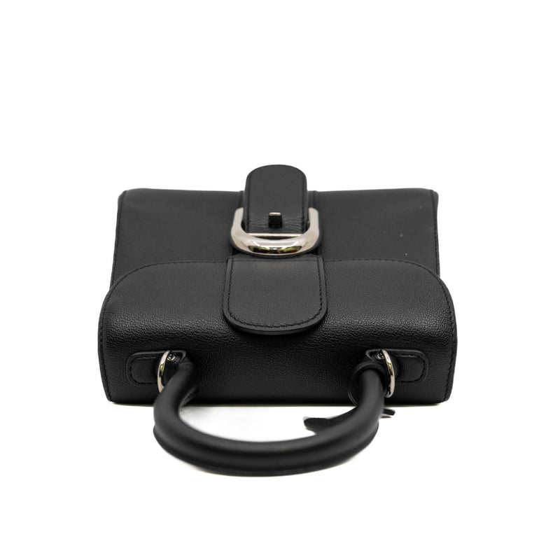 mini Brilliant Crossbody Bag in calfskin black phw