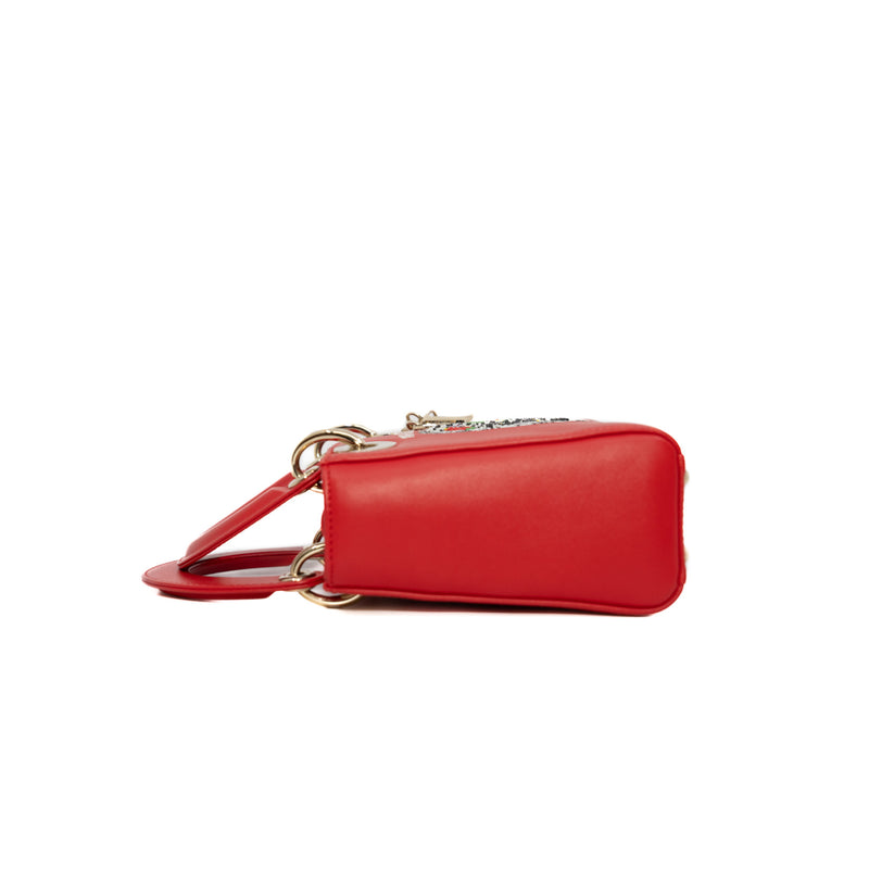 mini dior red color with heart - L'UXE LINK