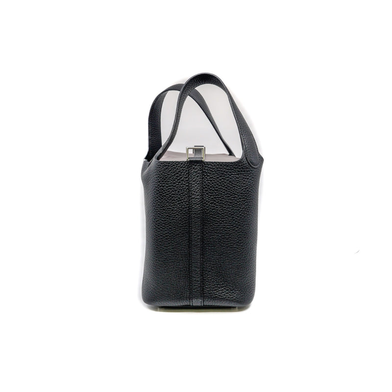 picotin 18 in tc black phw W stamp