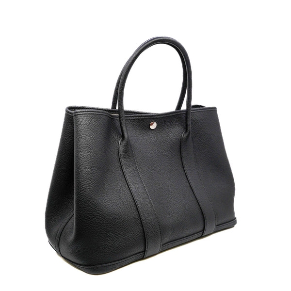 garden party 36cm in black stamp Y PHW