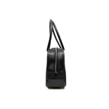 thumbnail mini sac plume in black evercalf k stamp phw