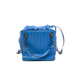 thumbnail Drawstring bucket in electric blue
