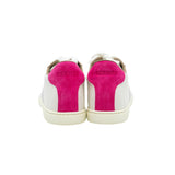 thumbnail quicker sneaker in leather white/pink #36