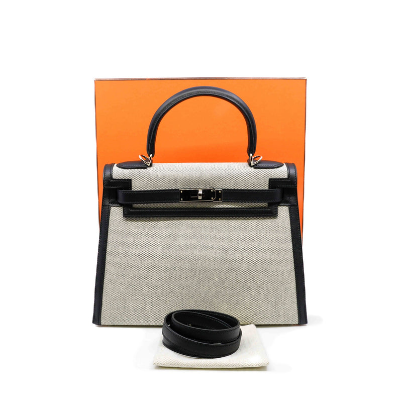 kelly 28 in swift black/fabric white Z stamp