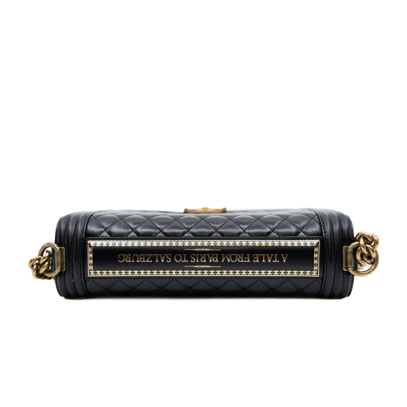 New Medium Leboy In Calfskin Black Ghw Seri 21 - L'UXE LINK