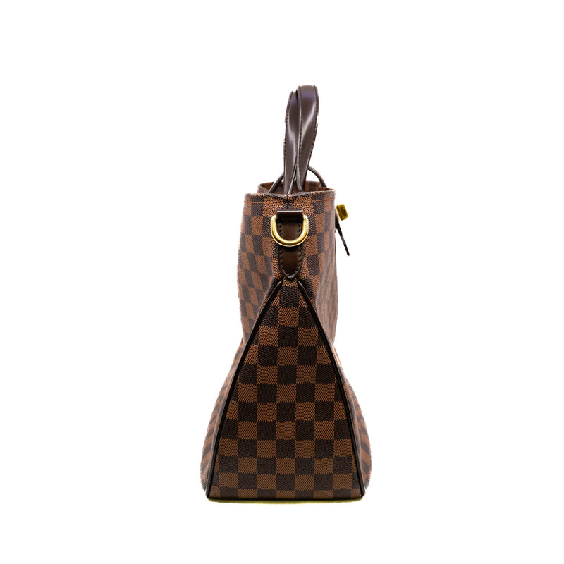 canvas cabas tote bag in monogram GHW