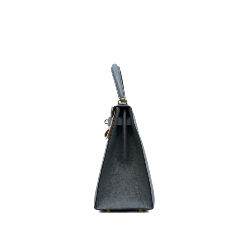 kelly 28cm epsom 63 color Vert Amande ghw - L'UXE LINK