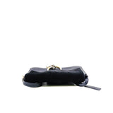 thumbnail faye black calfskin&suede ghw