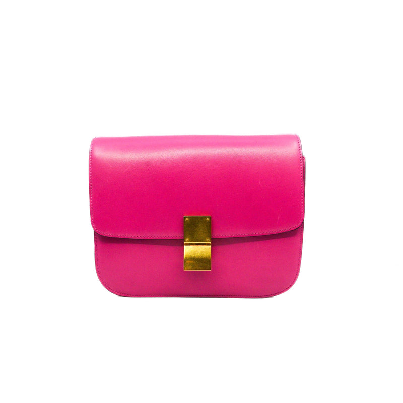 celine box medium hot pink