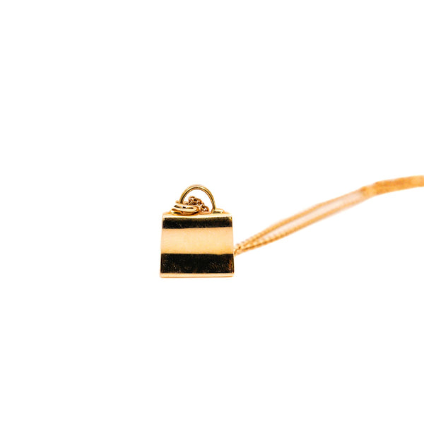 kelly pendant diamond necklace in 18k rose gold ghw