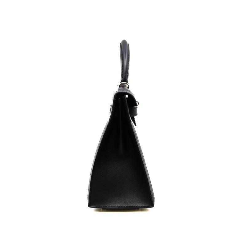 kelly 28 in swift black/fabric white Z stamp