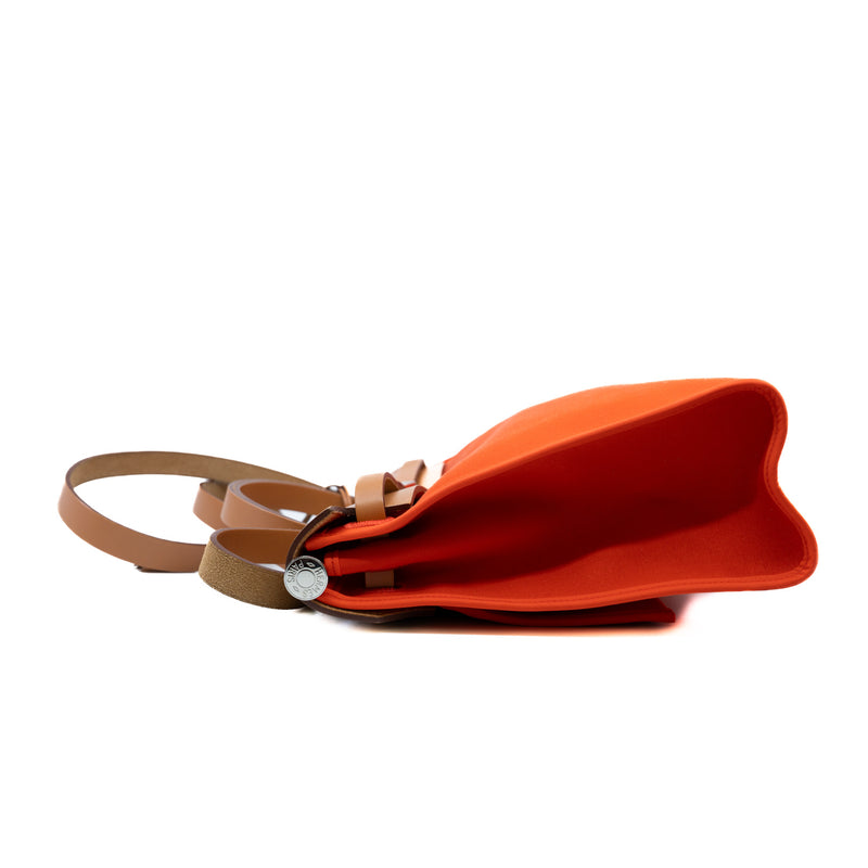 Herbag 31cm Fabric In Watermelon Red PHW X Stamp - L'UXE LINK