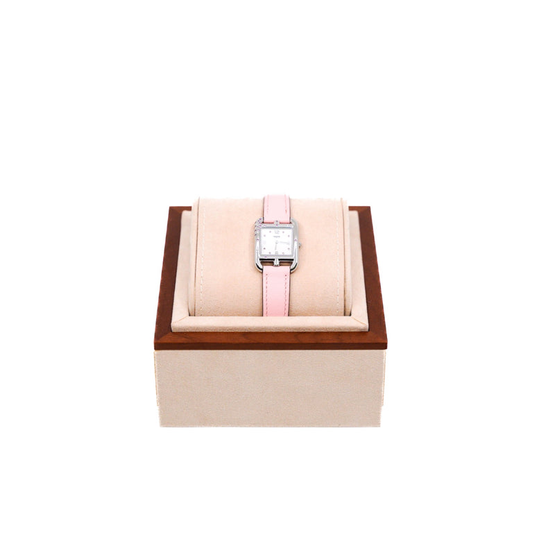 small cape cod watch with diamond with pink strap 31mm