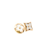 thumbnail blossom star mother of pearl earring 18k rg