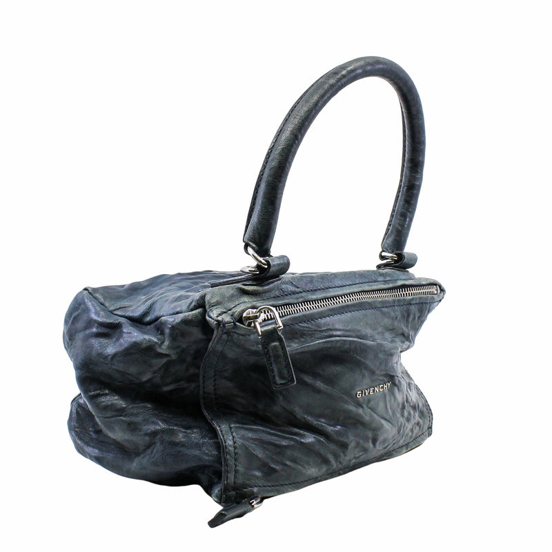 Pandora Bag Leather Small dark green shw - L'UXE LINK