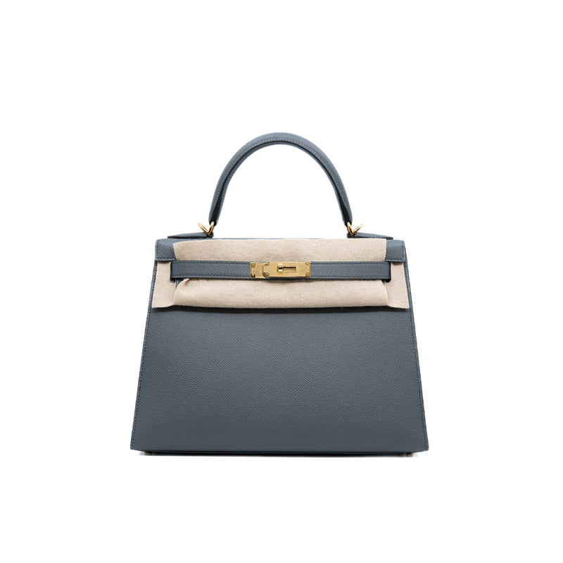kelly 28cm epsom 63 color Vert Amande ghw - L'UXE LINK