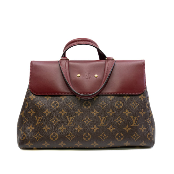 venus tote in monogram/leather winered ghw 2016